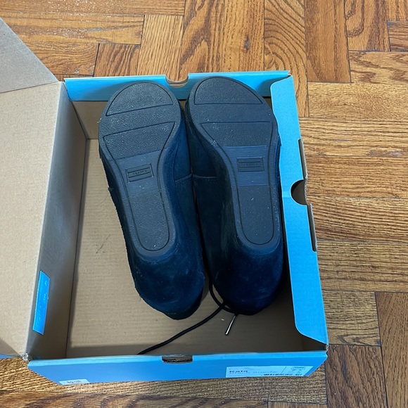 Toms Kaia wedge black suede booties size 7.5 - Picture 10 of 10
